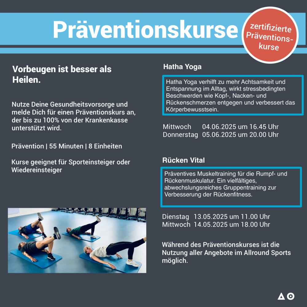 Sport > Prävention | Allround Sports